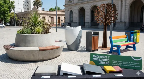 Macetones y Mobiliario Urbano